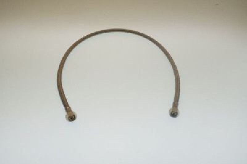 Stainless steel plaited rubber hose 900m m 3/8 +3/8 F 90