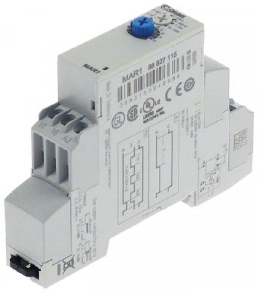 Реле времени CROUZET диапазон времени 0,1 с-100 ч присоединение клеммное соединение 1CO 8А