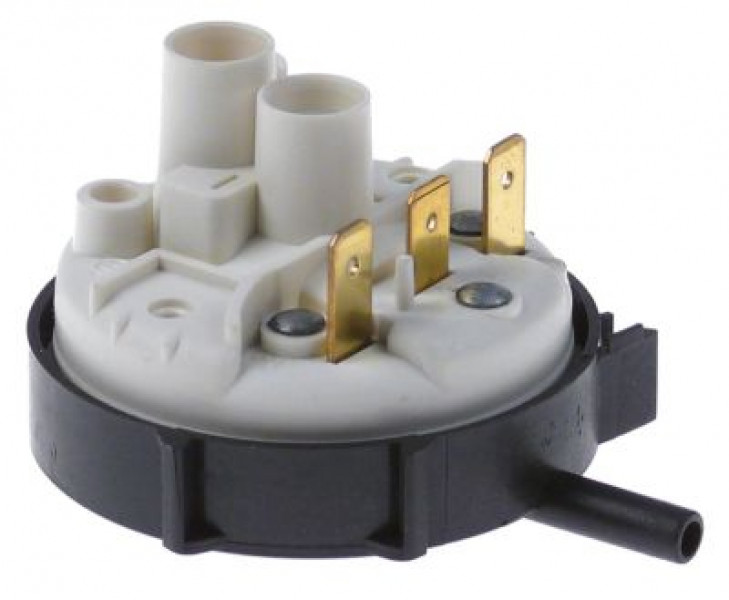 Прессостат диапазон давлений 160/125мбар присоединение 6 мм ø 58мм подвод давления ø 6мм