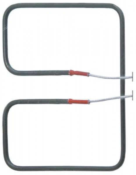 Элемент нагревательный 800Вт 230В Д 175мм Ш1 90мм Ш2 33мм присоединение кабель труба ø 65мм