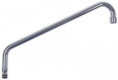 Кран HU для воды без накидной гайкой труба ø  18мм подходит для 1/2&quot; арматура выгрузка 300мм