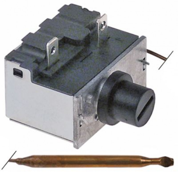 Термостат защитный темп. выкл. 135°C 1-полярн. 1NC 16А ø датчик 6мм Д датчик 75мм