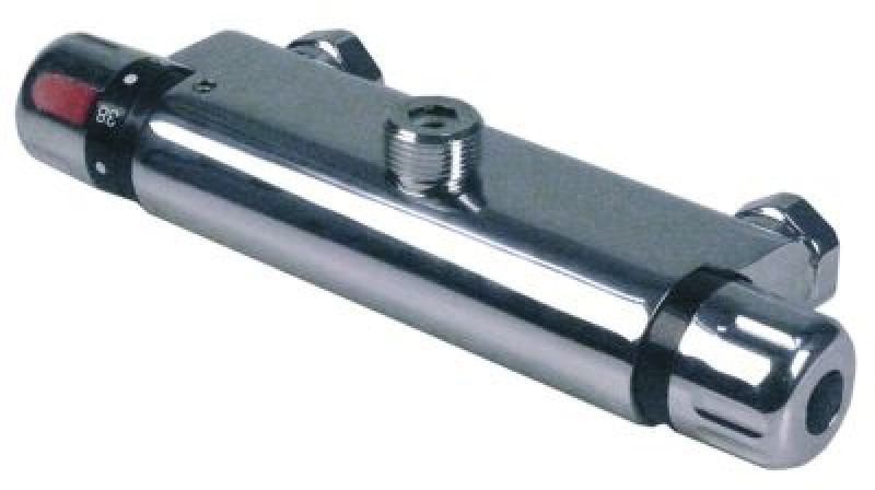 Кран-смеситель настенный присоединение 3/4" шаг крепления 150мм с регулированием термостатом