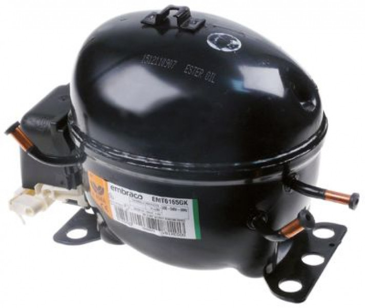 Компрессор хладагент R404a/R507 тип EMT6165GK 1/4л.с. рабочий объём 519см³ CSIR 220-240В В 180мм