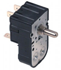 Таймер MI7 2-полярн. время работы 120 мин 2NO постоянное положение нет ось 6x4,6мм