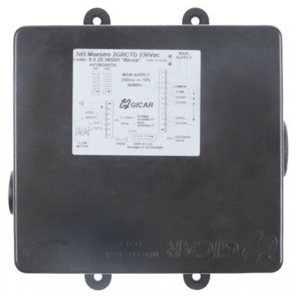 Блок центральный 230В 3 группы для кофемашины тип 3d5 MAESTRO 3GRCTD напряжение переменный ток