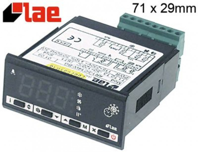 Регулятор электронный 115-230В мм 71x29мм NTC/PTC сборка вмонтирование выходы реле 4 вмонтирование