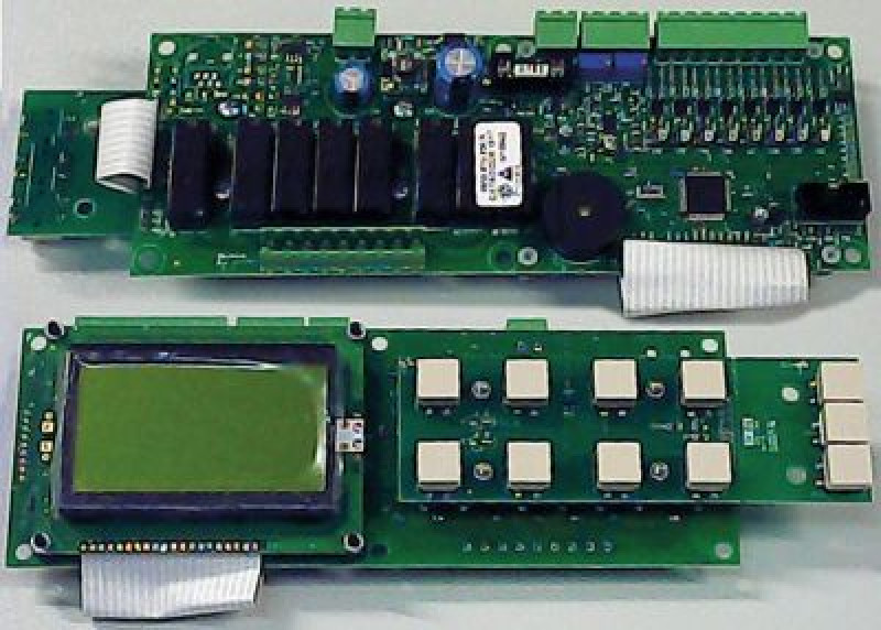 Плата печатная с дисплеем