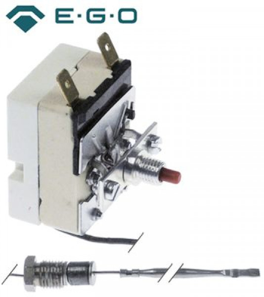 Термостат защитный темп. выкл. 245°C 1-полярн. 16А ø датчик 31мм Д датчик 201мм
