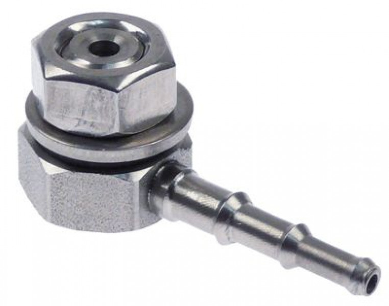 Водоприемник M12 нержавеющая сталь ø шланга 4/5/6мм