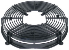 Решётка защитная для вентилятора пластмасса расст-ние меж. отвер-ми 210мм ø 290мм чёрн. В 50мм