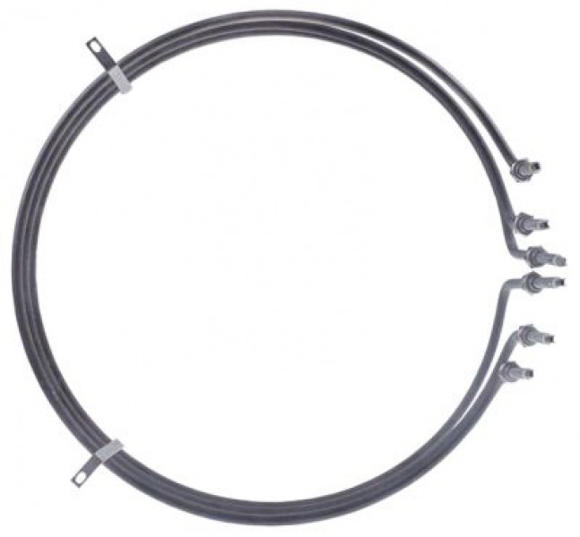 Элемент нагревательный 6000Вт 240В Д 415мм MEC В1 15мм В2 85мм крепление с 6тью отверстиями