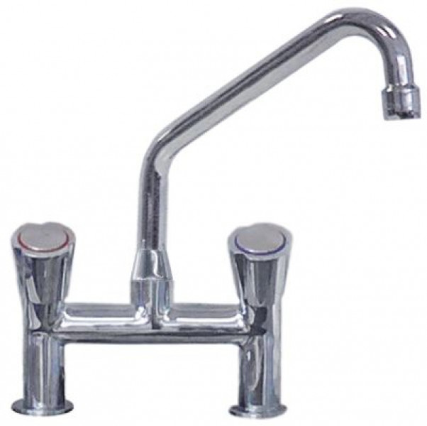 Кран-смеситель двухчастный GEV GASTROTOP PREMIUM арматура два отверстия верхняя часть крана