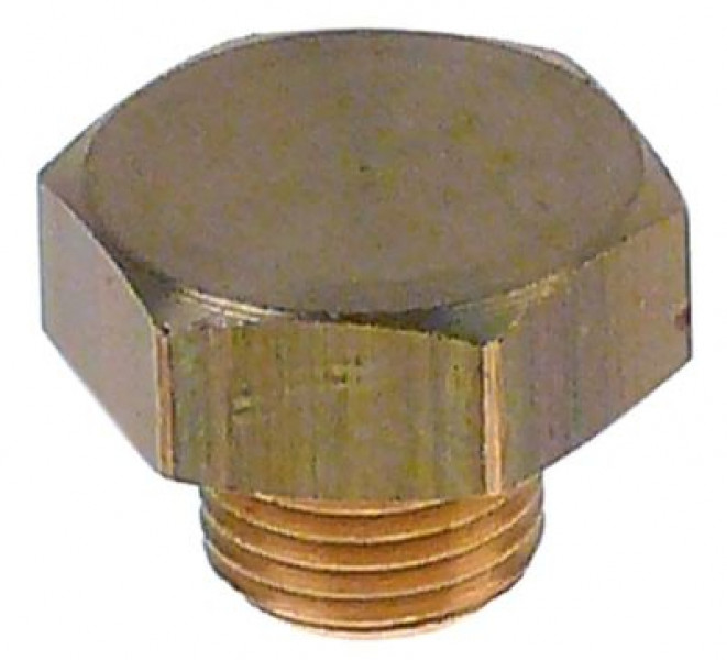 Колпачок навинчивающийся  резьба 1/8" ширина зева ключа 16