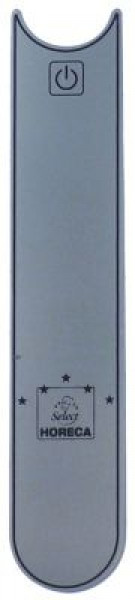 Наклейка серебрист. Д 125мм Ш 25мм ВЛK-ВЫКЛ толщина материала  1мм для блендера