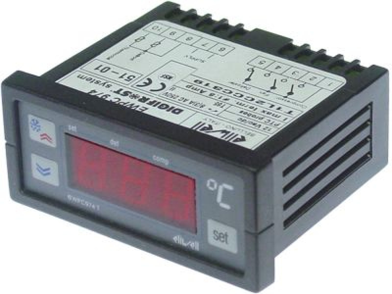 Регулятор электронный 12В мм 71x29мм NTC/PTC сборка вмонтирование выходы реле 3 род защиты IP65