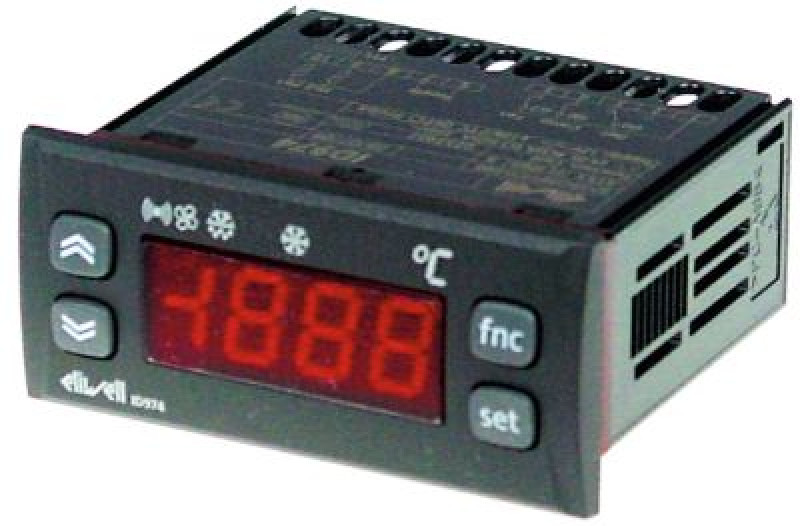 Регулятор электронный 12В мм 71x29мм NTC/PTC сборка вмонтирование выходы реле 3 реле