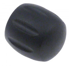 Ручка вращающаяся ø 443мм ø ось 95мм чёрн.