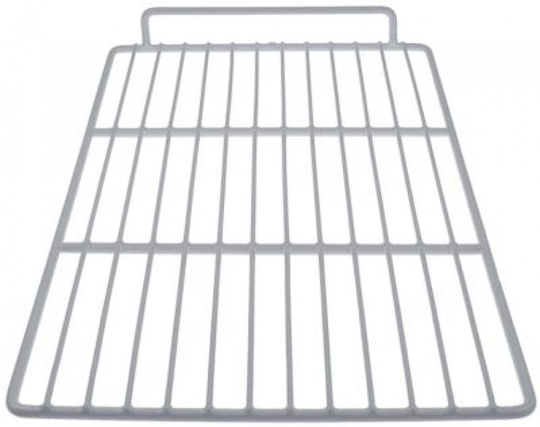 Решётка  Ш 335мм Г 530мм сталь с пластиковым покрытием бел.