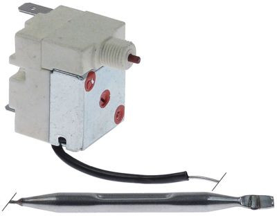 Термостат защитный 1-полярн. 1NO 16А ø датчик 6мм Д датчик 80мм капиллярная трубка  900мм сальник  -