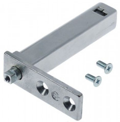 Петли пружинные мм 22x22x100мм В 103мм Д 75мм Ш 25мм шаг крепления 254мм А 5мм В 13мм