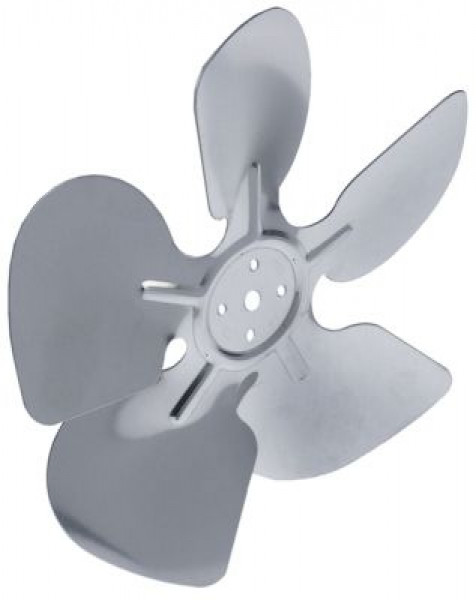 Крыльчатка вентилятора алюминий  ø 200мм Ш 30мм крепление для крыльчатки 254мм нагнетанием