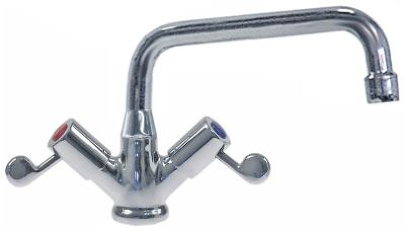 Кран-смеситель моноблочный GEV GASTROTOP PREMIUM арматура одно отверстие верхняя керамическая часть