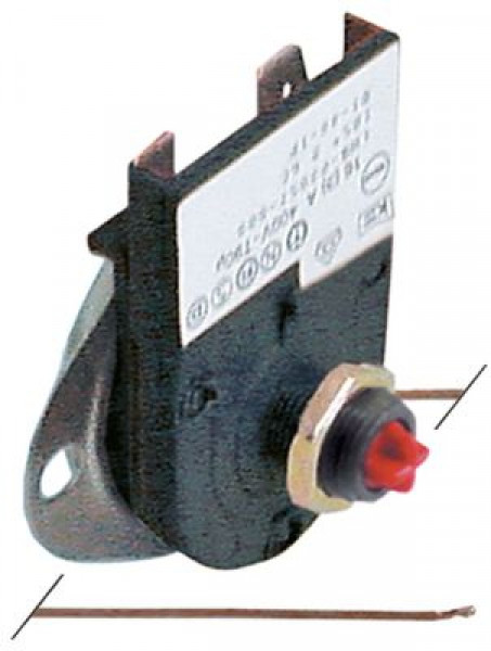 Термостат защитный темп. выкл. 165°C темп. макс. 165°C 1-полярн. 1NC 25А ø датчик 2мм