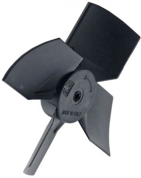 Крыльчатка вентилятора пластмасса ø 100мм нагнетанием угол лопасти 30°