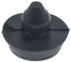 Ножка резина ø 21мм В 65мм ø монтажный 7мм общая высота 17мм кол-во в уп-вке 1штук