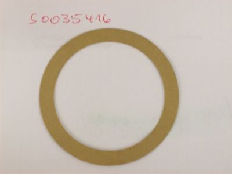 Шайба прокладная внутр.ø 57,5мм внеш. ø 73мм толщина материала  0,5мм