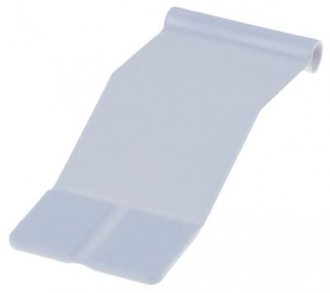 Пластинка ø 65мм В 94мм Ш 38мм углов. для шторки