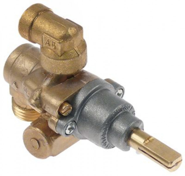 Кран газовый тип A50 вход для газа M16x1,5 (труба-ø 3/8" CC)