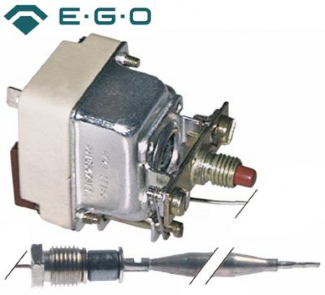 Термостат защитный темп. выкл. 350°C 1-полярн. 16А ø датчик 6мм Д датчик 77мм
