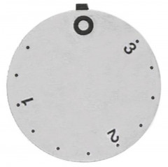 Маркировка регулировочной ручки регулятор энергии 1-3 серебрист. внеш. ø 45мм