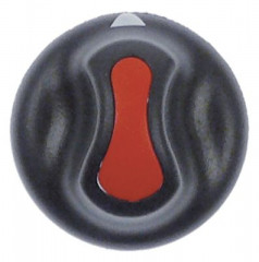 Рукоятка регулировочная нулевое обозначение ø 42мм ø ось 6x4,6мм срез сверху подходит для GGF