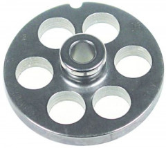 Диск с отверстиями нержавеющая сталь ø 70мм ø отверстия 16мм размер 12 со ступицей
