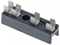 Блок соединительный В 22мм Д 61мм Ш 18мм 2x2 и 1x4 соединение