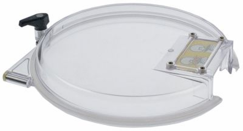 Крышка пластмасса ø 310мм внутр.ø 275мм В 60мм шаг крепления 90мм для прибора  -