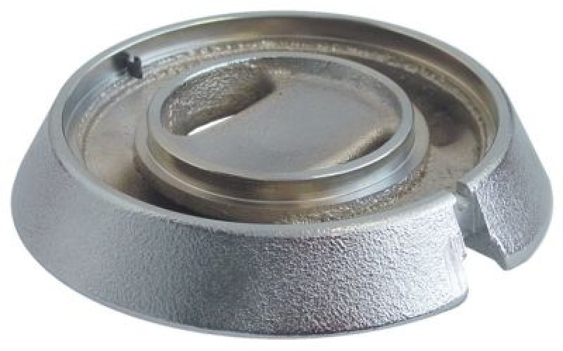 Головка горелки хромированн. внеш. ø 151мм ø опорный 120мм 75кВт для крышки горелки ø 128мм