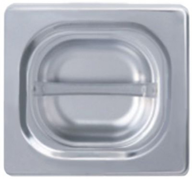 Крышка CNS 18/10 размер GN 1/6 для гастрономической ёмкости