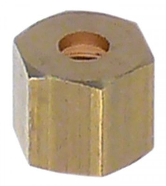 Гайка накидная резьба 1/4" для ø трубы: 6мм