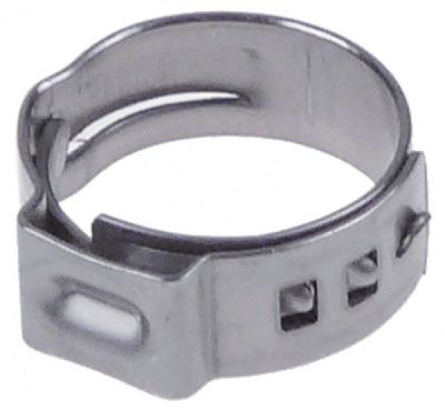 Хомут одноушковый CNS W4 ø 13,2-15,7мм толщина ленты 6мм кол-во в уп-вке 20штук