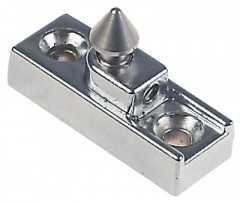 Щеколда расст-ние меж. отвер-ми 32мм В 10мм с конусом ø отверстия 55мм ø конуса 10мм