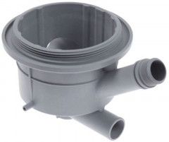 корпус для всасывания/сток внутр.ø 115мм внеш. ø 158мм В 130мм ø шланга 30/43мм