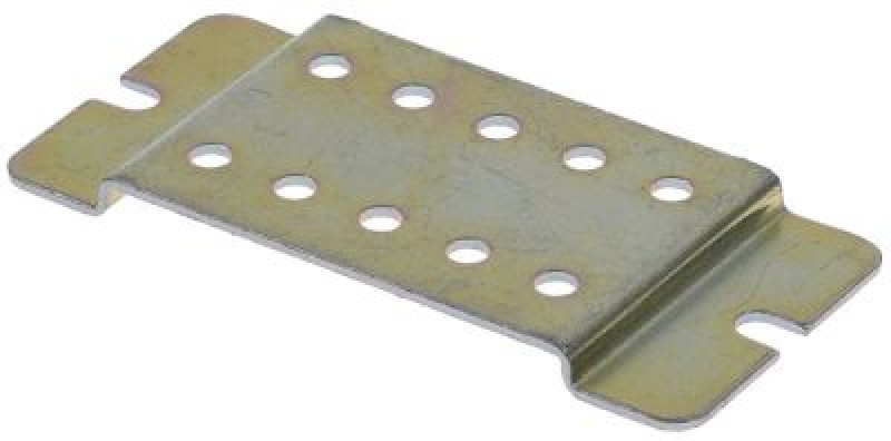 Держатель Д 102мм Ш 47мм ø отверстия 5мм шаг крепления 90мм для прессостаты