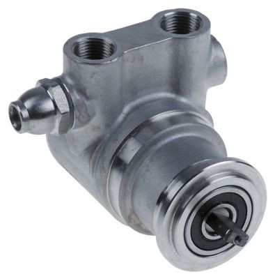 Головка насоса хомутовое соединение присоединение 3/8" GAS нержавеющая сталь Д 82мм