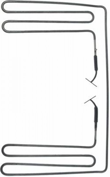 Элемент нагревательный  660Вт 230В Д 290мм оттаивание Д1  40мм Д2 250мм присоединение кабель