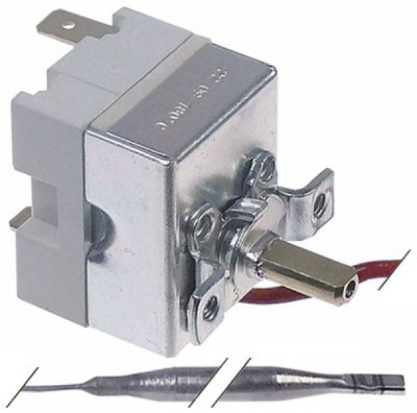 Термостат темп. макс. 180°C 1-полярн. 1NO 16А ø датчик 5мм Д датчик 75мм