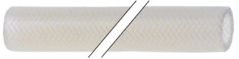 Шланг силиконовый внутр.ø 10мм внеш. ø 17мм Д 4м с оплёткой из моноволокна толщина стенки 35мм